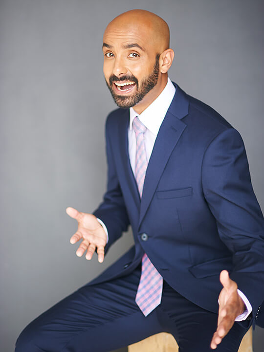 Noor Kidwai Stand-Up Comedian Headshot